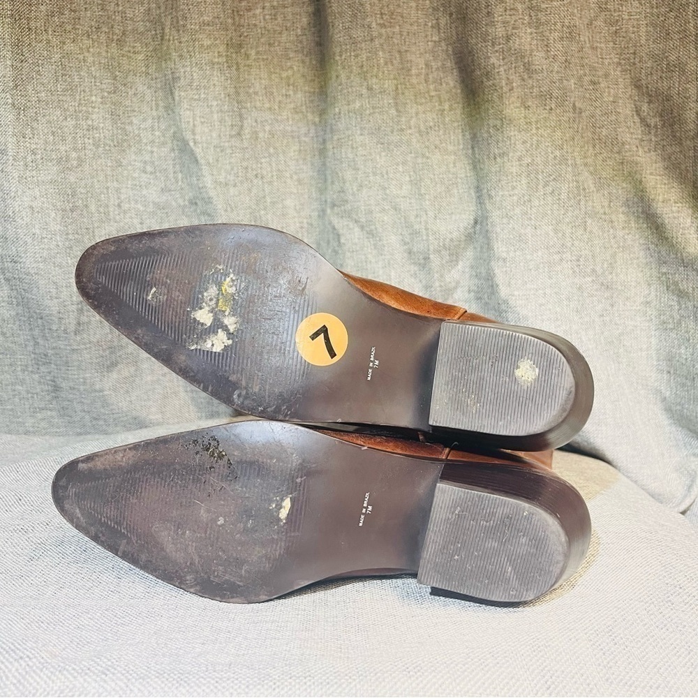 Leather Western Cowboy Boots - Picture 5 of 12